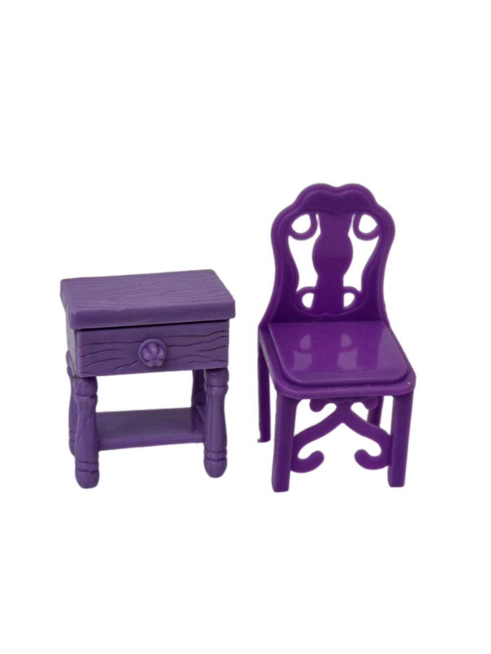 Girls Unbranded Dollhouse Furniture Set One Size Purple